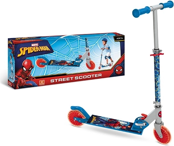 Детска сгъваема тротинетка MARVEL SPIDER-MAN с регулируем кормилен лост