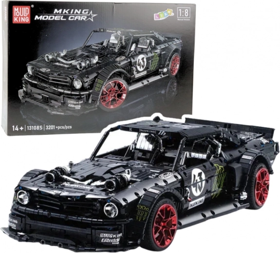 Конструкционен комплект спортен автомобил MUSTANG HOONICORN V2, 3201 части