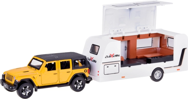 Функционална каравана с оборудване