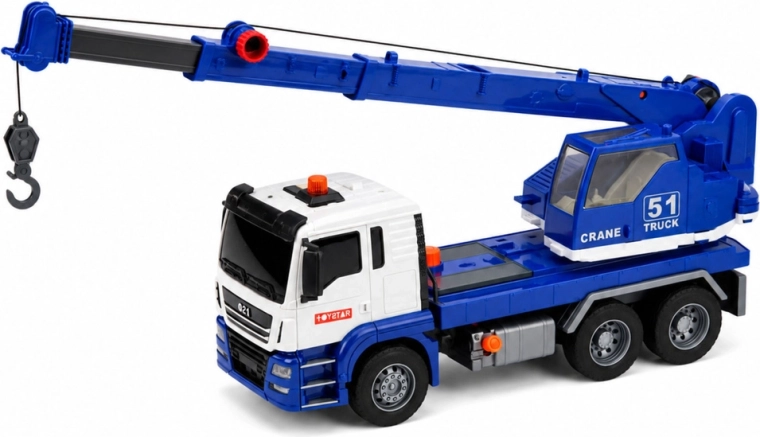 Functional extendable crane with hook