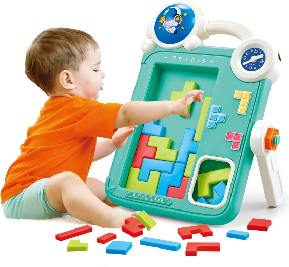 Fun assembly with Tetris pieces