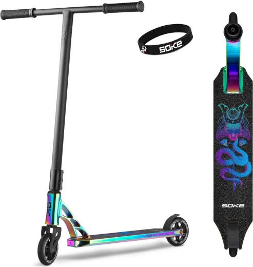 Soke XTR Street Rainbow freestyle scooter