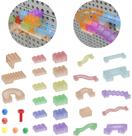 Construction Set Ball Track Masterkidz STEM 120 Pieces