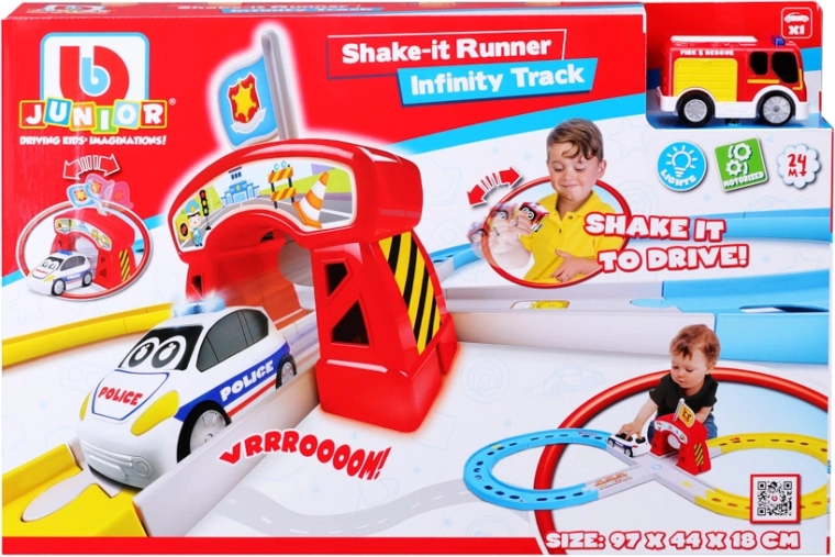 BB Junior Race Track with Fire Truck