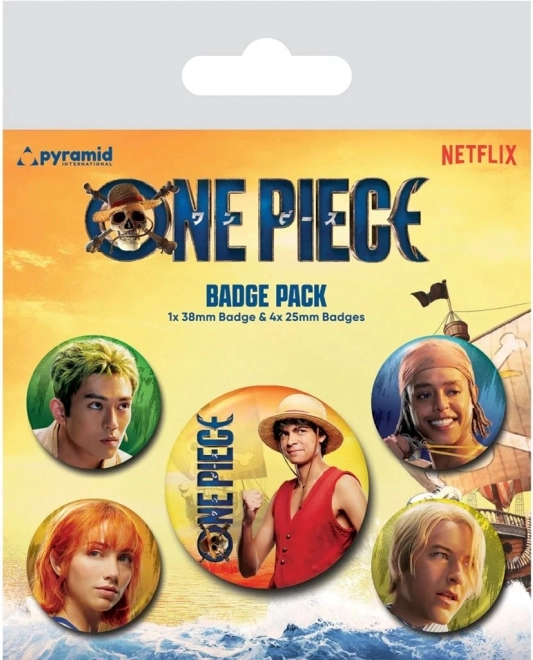 Комплект значки One Piece