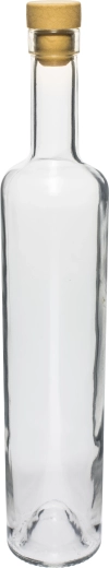 Стъклена бутилка MARINA 500 ml със запушалка