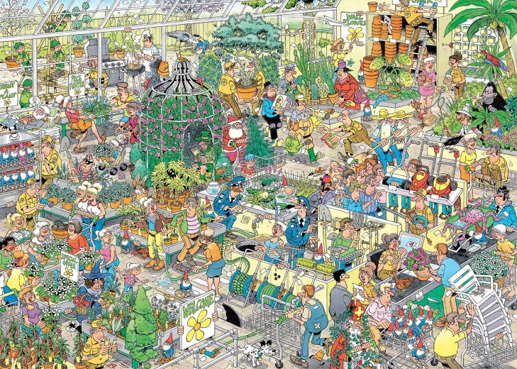 Garden Center Puzzle 1000 pieces