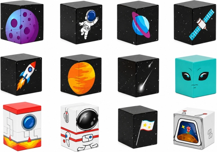 A space theme that pulls you into play