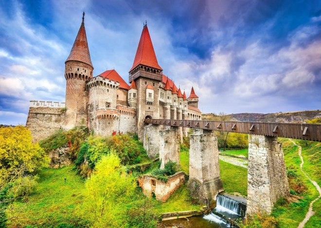 Corvin Castle, Hunedoara, Romania 1000-piece Puzzle