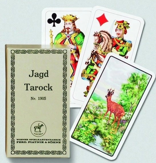 Ловджийски тароки – картова игра за 4 играчи, 54 карти