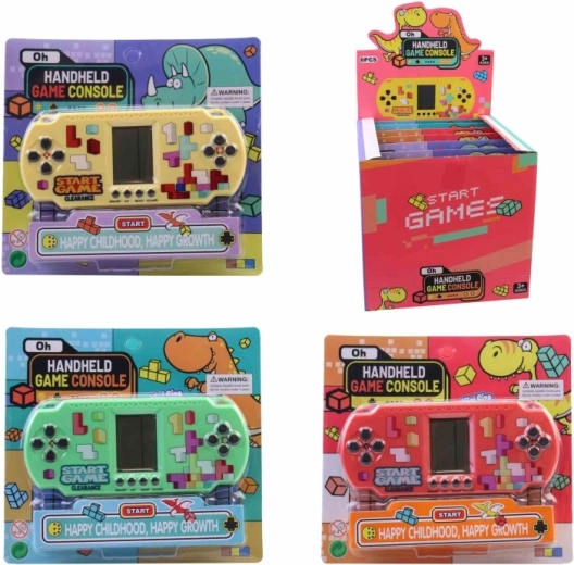 Electronic pocket game for kids 15 × 6.5 × 2 cm