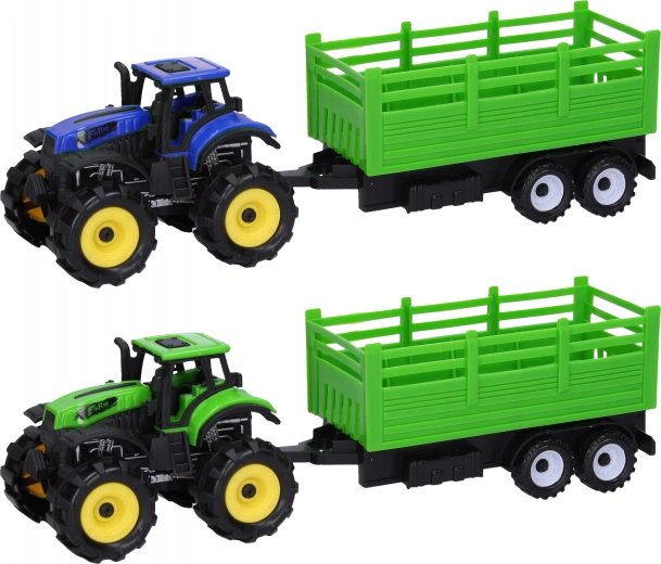 Tractor with Trailer for Kids