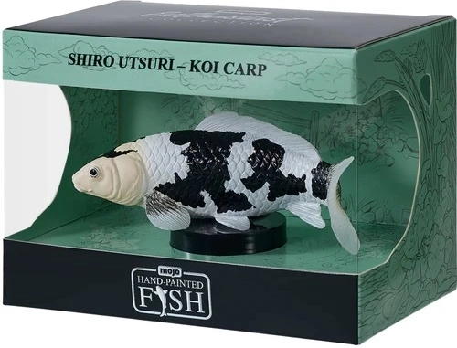 Mojo figure koi carp shiro utsuri in a box - 1 piece