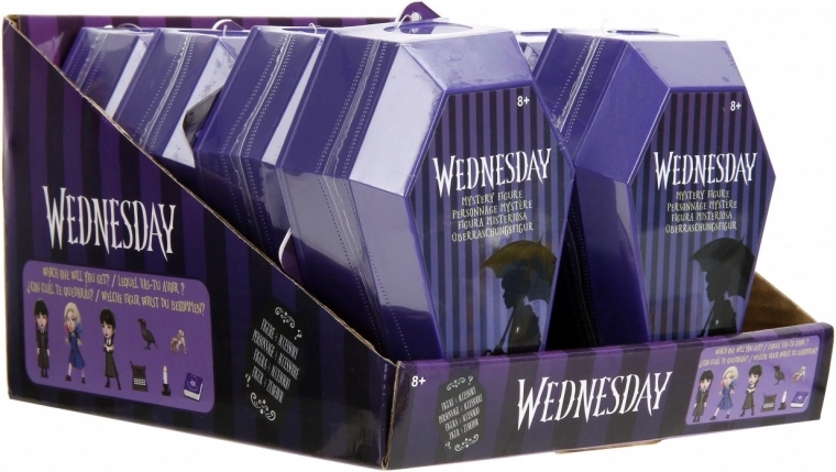 Фигурка Wednesday Deluxe blindpack 2,5" – метална мини фигурка в пликче