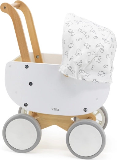Large wheels for a smooth ride