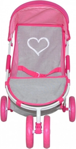 Easy maneuvering thanks to the swiveling front wheel