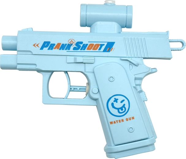 Summer fun with a water gun