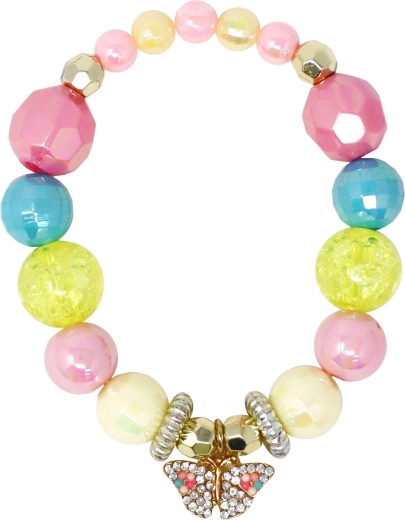 PINK POPPY butterfly bracelet