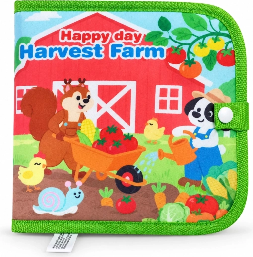 Chipolino Fabric Educational Book Fruits and Vegetables