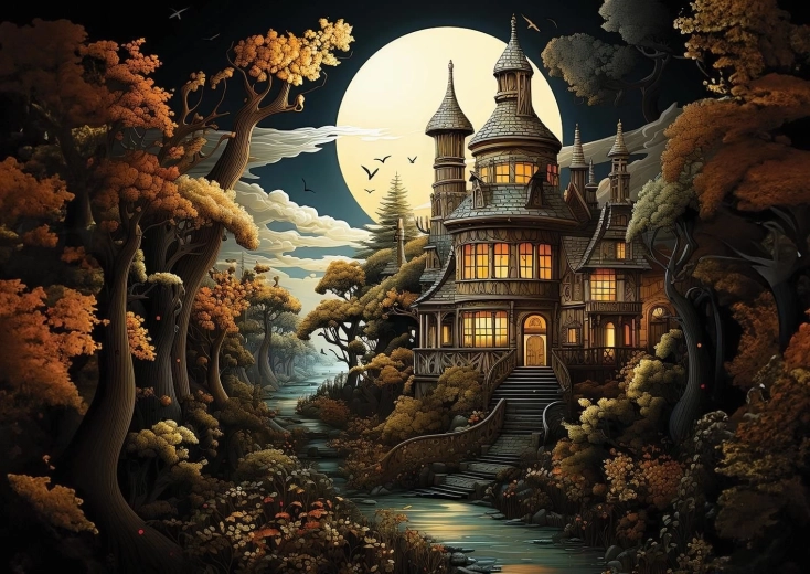 Puzzle Manor Roccoco 2000 Pieces ART PUZZLE