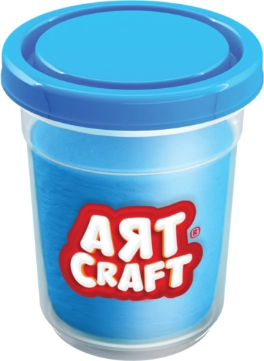 Three colors of modeling clay
