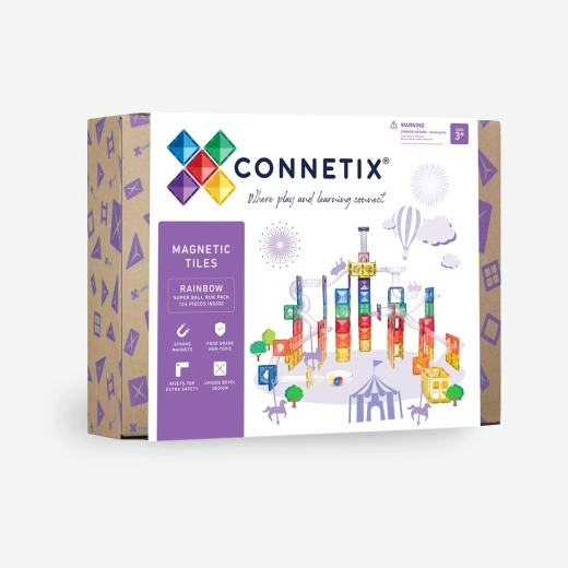 CONNETIX Super Ball Run Pack 134 Pieces