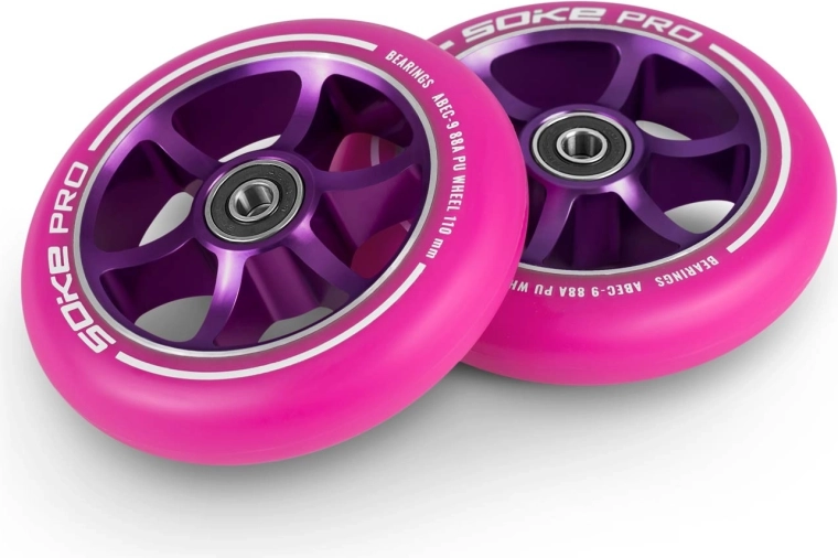 Balanced 88A hardness for grip and speed