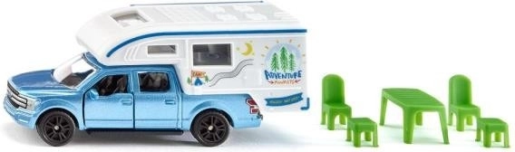 Играчка Ford F-150 пикап с кемпер каравана