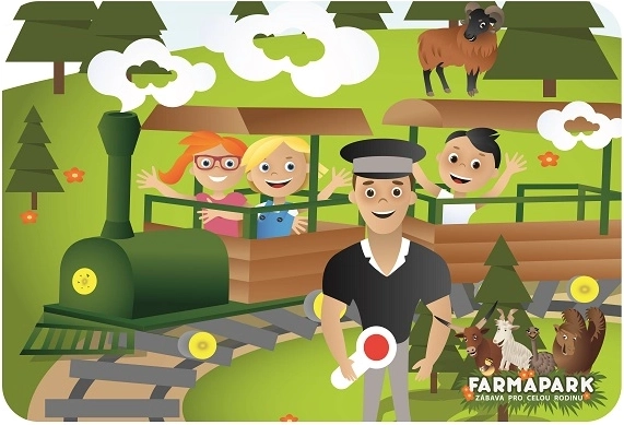 Prime 3D детска подложка за хранене Farmapark