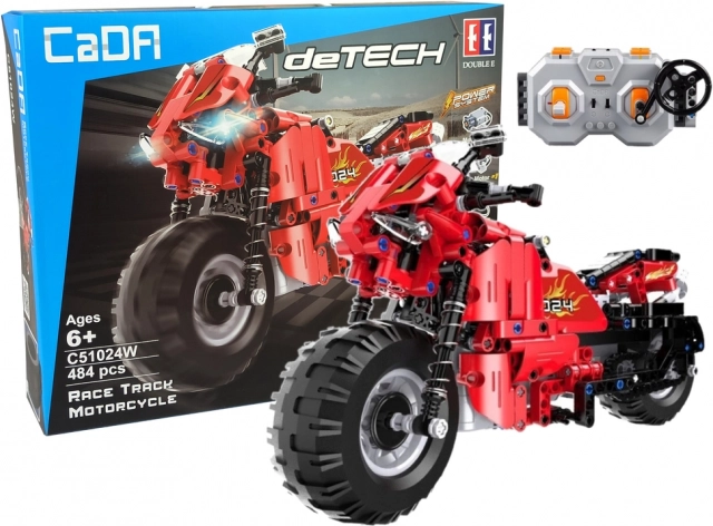 Конструктор CADA RC мотоциклет 2.4 GHz, 484 части