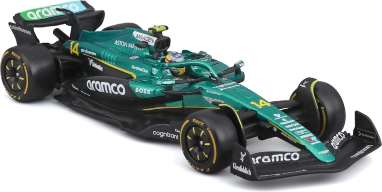 Автентичен вид на болида Aston Martin AMR25