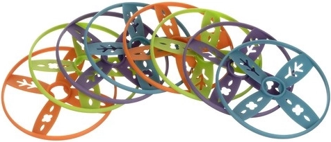 Rotating discs for active play