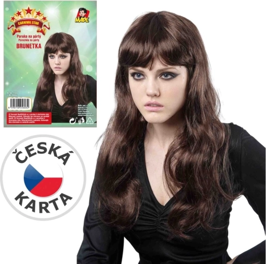 Кафява детска перука Wig