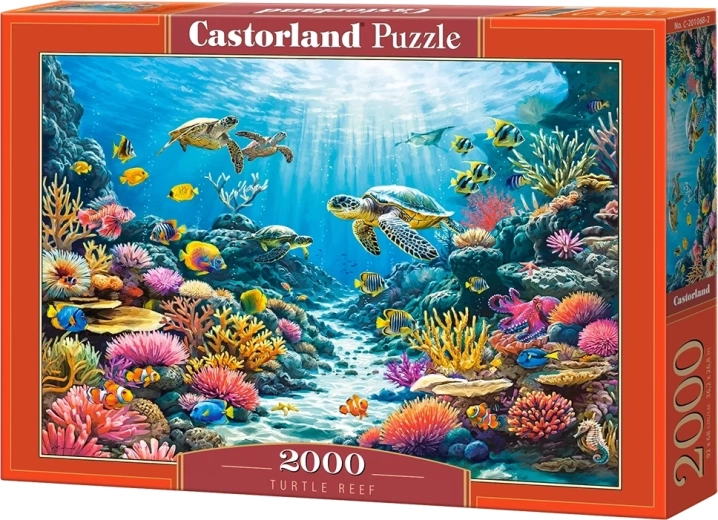 Пъзел Castorland Костенурков риф, 2000 части
