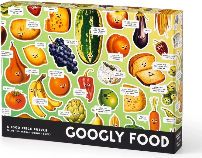 Пъзел Googly Food 1000 части