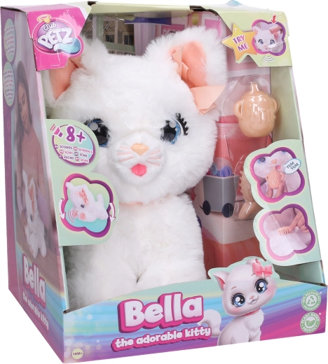 Interactive Cat with Sound Effects, 27 cm