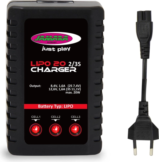 Charging 2S and 3S LiPo batteries