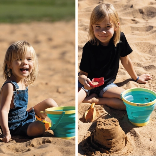 Schildkröt foldable sand toy set Bucket Crew