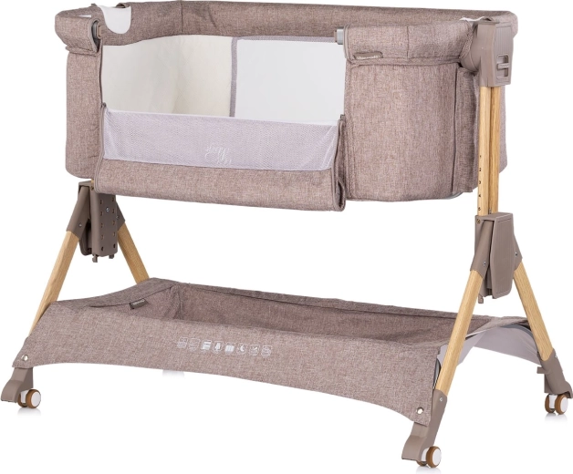 Easy bedside positioning and height adjustment