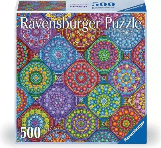 Пъзел Ravensburger „Прекрасни мандали“ 500 части