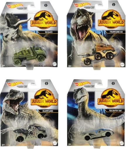 Hot Wheels Jurassic World – стилизирана количка