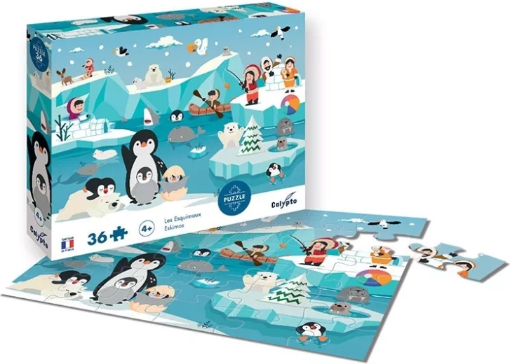 Sentosphere picture puzzle Eskimos 36 pieces