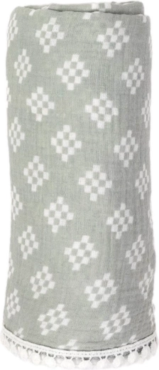 Muslin swaddle Lodger swaddler tribe silt green - 1 piece