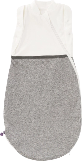 Träumeland swaddle sleeping bag AIR grey mélange 0–3 months