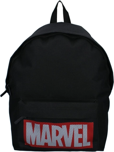 Емблематичен дизайн Marvel и практичен преден джоб