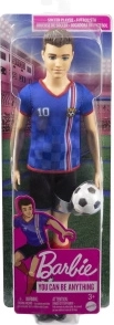 Barbie Ken футболист в син екип