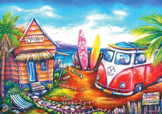Surf Camp Puzzle 260 pieces ART PUZZLE