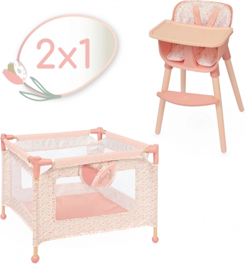DeCuevas 2-in-1 doll furniture set Tulipe