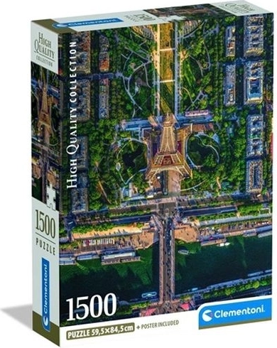 Пъзел Clementoni Flying Over Paris – 1500 части