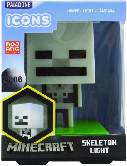 Светлина MINECRAFT – Skeleton, емблематична лампичка